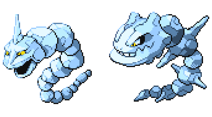 Poke Idea: Give us Crystal Onix as well! Swap Weakness : Fire, &  Resistance: Water with normal Onix, Make it 10 times more rare than the  original one. Can we hope for