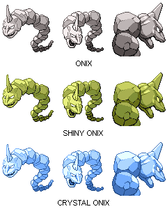 let's see if Crystal Onix would evolve into Crystal Steelix