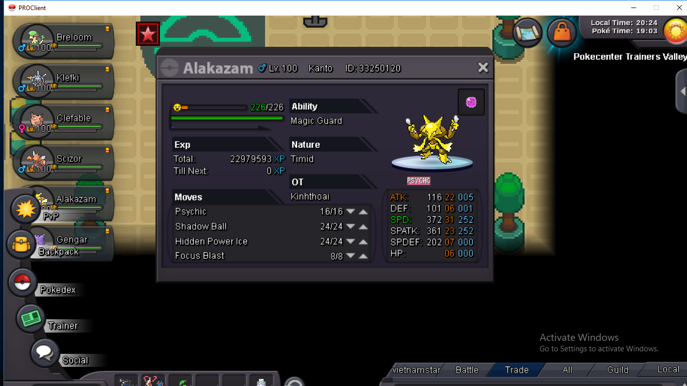 prompthunt: evolution of pokemon alakazam