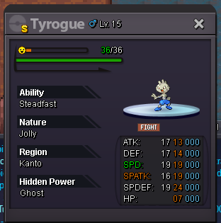 Shiny Tyrogue 