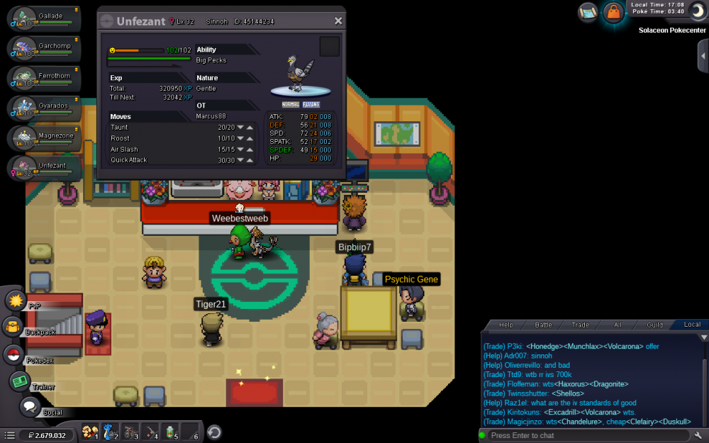 sprite pc unfezant - Client Bugs; Music, Graphics, etc. - Pokemon ...