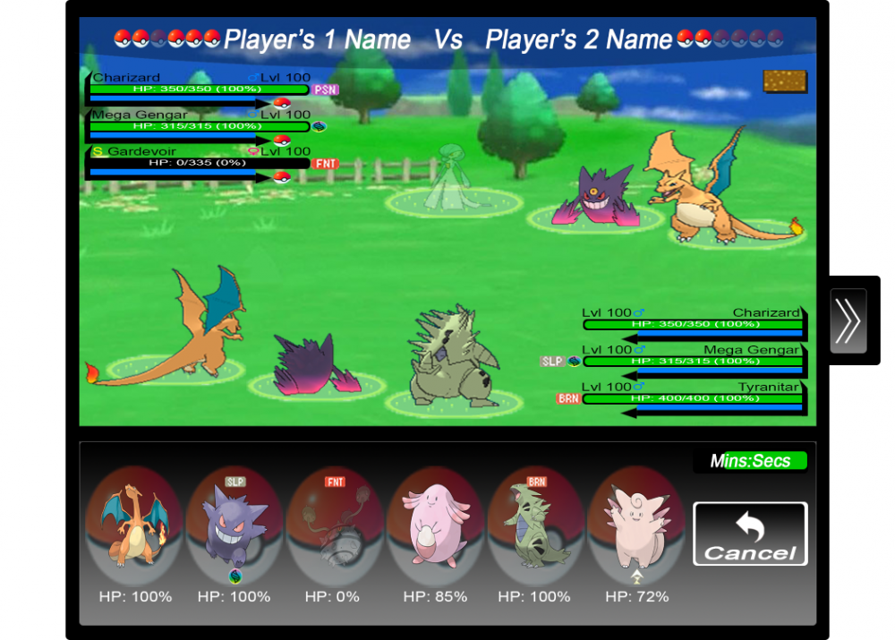 The Battle UI : r/PokeLeaks