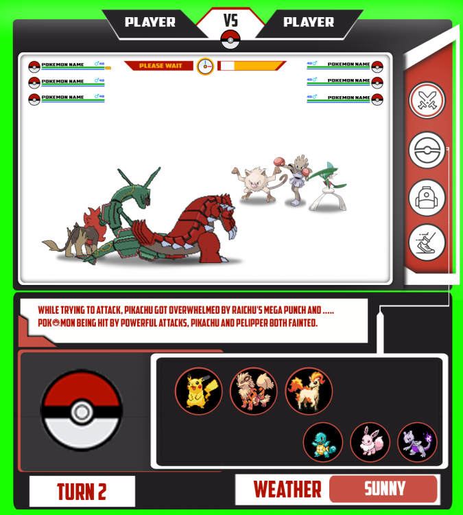 Rework Event: Battle UI - Page 4 - Announcements - Pokemon Revolution Online