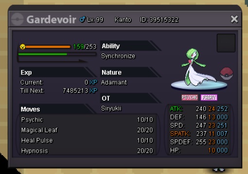 Pokemon 2282 Shiny Gardevoir Pokedex: Evolution, Moves, Location, Stats