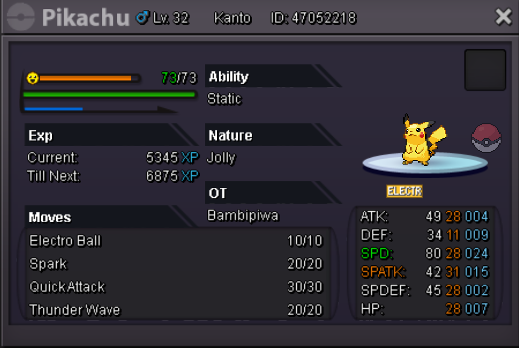 Pokemon 6025 Shiny Pikachu Rockstar Pokedex: Evolution, Moves, Location,  Stats