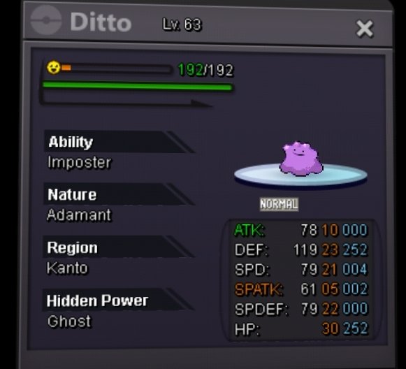 Pokemon Ditto 192