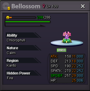 Bellossom, Pokémon Wiki