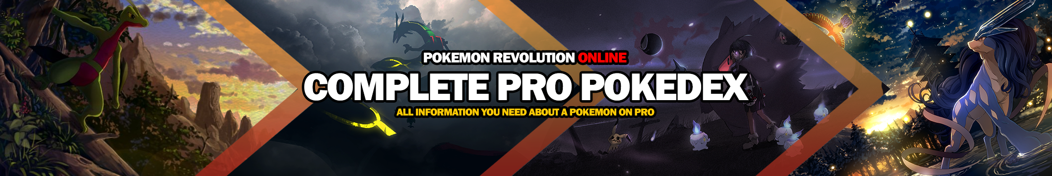 Complete PRO Pokedex - All information you need about a Pokemon on PRO -  Game Data - Pokemon Revolution Online