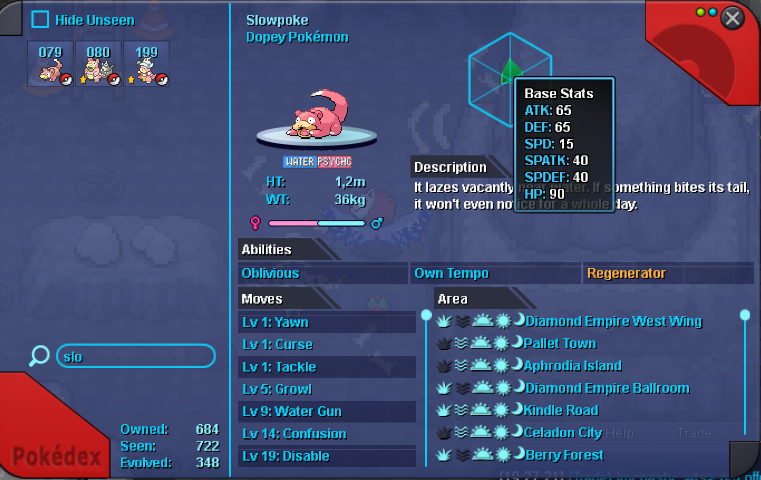Fishing Guide - Game Data - Pokemon Revolution Online