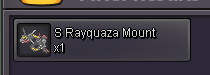 WTS Prestige shiny rayquaza mount( SOLD) - Coins & Items - Silver - Pokemon  Revolution Online