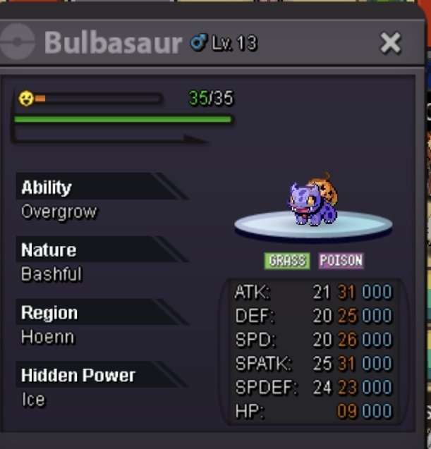 Pokemon Shiny Bulbasaur 13