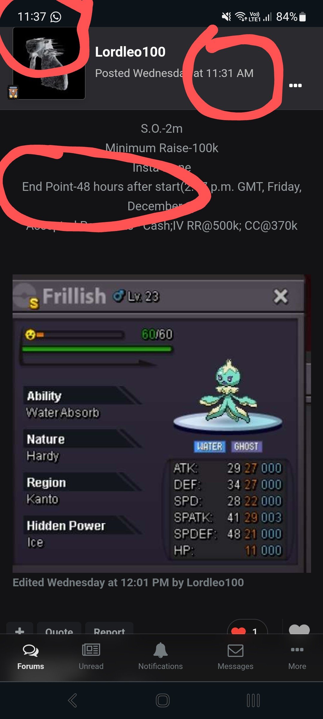 wts mimikyu shiny jolly - Shiny and Special Pokémon - Cross Server -  Pokemon Revolution Online